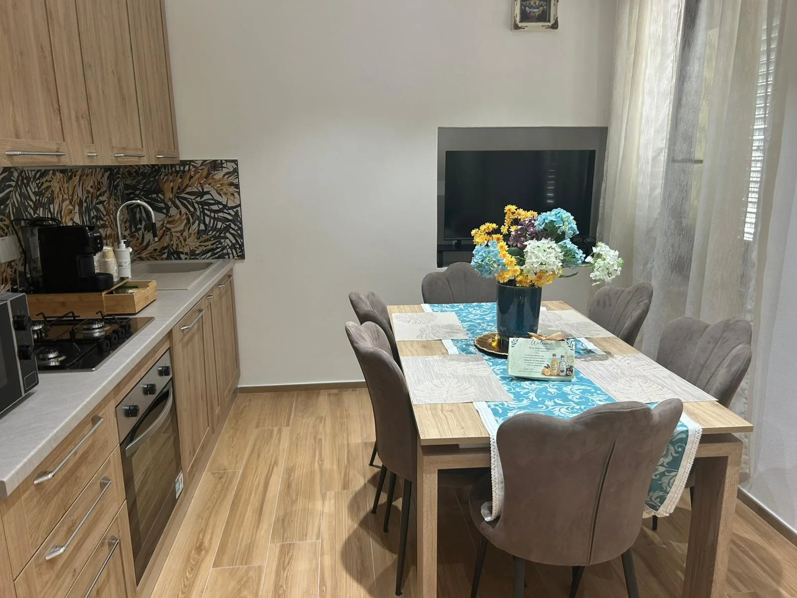 Cucina e zona pranzo